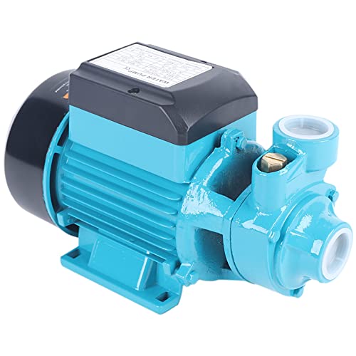 Pompe à membrane 220 V - Auto-amorçante - Pompe à eau haute pression - 2 m3/h - 370 W - 10 bar - Pompe auto-amorçante avec interrupteur de pression - Pour camping-car, caravane, nettoyage, lavage,