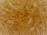 1000 Leerkapseln Gelatine Größe 0 Leicht zu Schlucken transparent ohne Zusatzstoffe Füllmenge 400-800mg je nach Konsistenz