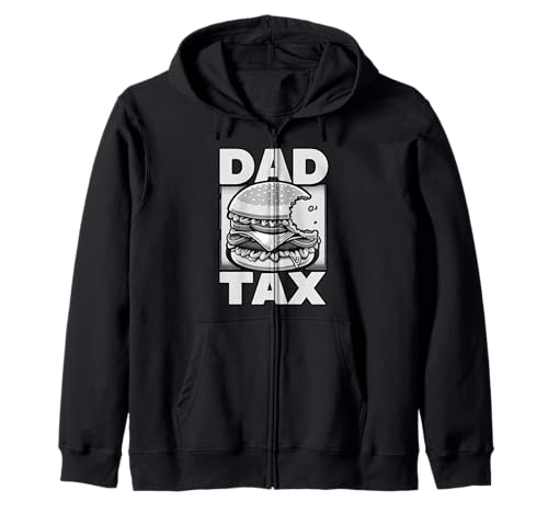 Papá Tax Hamburguesa Bite Sudadera con Capucha