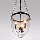 Facile à installer : l'éclairage suspendu de ferme est facile à installer, ce qui facilite la mise à niveau de l'éclairage de votre maison.