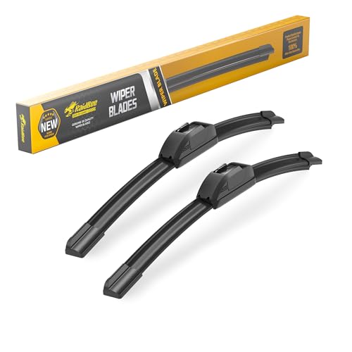 Raidbee® 16"+16" Windshield Wiper Blades Automotive Replacement for JEEP Gladiator 2022-2020，JEEP Wrangler JL 2018-2023，Mercedes Benz G63 AMG 2013-2017–Genuine OEM Quality (Set of 2)
