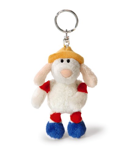 Preisvergleich Produktbild Nici 34903 - Schaf Wolle Schlüsselanhänger 10 cm