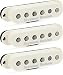 Seymour Duncan Scooped Strat Single-Coil 3-piece Pickup Set - Parchment with Logo