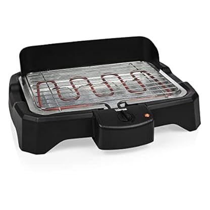 Tristar BQ-2824 Elektrischer Tischgrill, regulierbares Thermostat, 2000 W, rauchfreies Grillen, Schwarz – Bild 7