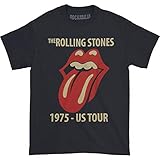 Rolling Stones Classic Tour 1975 Navy T-Shirt Navy Medium