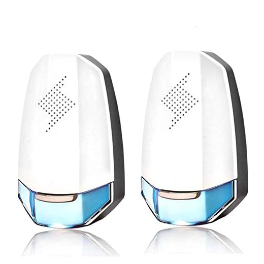 PLX Repelente de Insectos por ultrasonidos [Paquete de 2] Repelente de plagas para bebés, Seguro para Mascotas y Libre de químicos. Mosquitos, arañas, Moscas, Hormigas, chinches, roedores