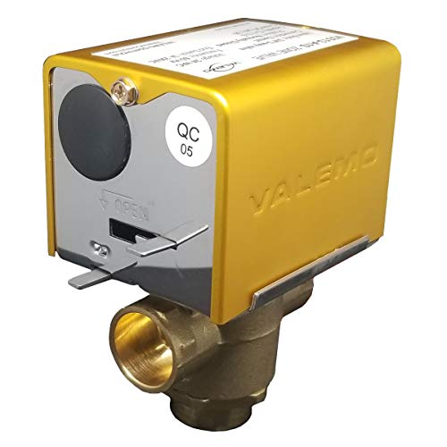 Valemo V3313-A1S Motorized Zone Valve, 3-Way, 3/4