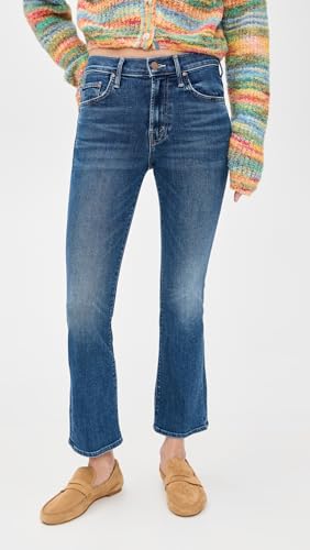 MOTHER Women's Petite Lil Insider Flood Jeans2