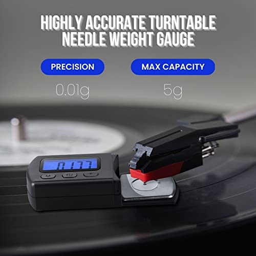 Flexzion Professional Digital Turntable Stylus Scale