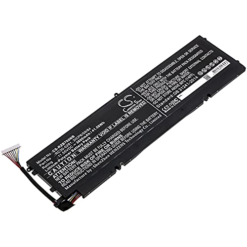 TECHTEK Batterie remplace 3ICP6/59/84, pour RC30-0281 Compatible avec [Razer] 2018 Blade Stealth, Blade Stealth 13, Blade Stealth 13 2020, Blade Stealth 13 GTX...