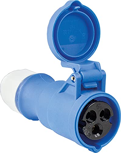 as - Schwabe CEE-Adapterleitung Caravan, 1,5m H07RN-F 3G2,5 mit CEE-Kupplung & Schutzkontaktstecker mit Schutzklappe… - Afbeelding 3