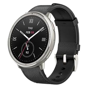 Amazfit Active 2 Smart Watch 44mm, 10 Day Battery, Fitness Tracker, Sleep Monitor, GPS Maps, 160+ Sports Modes, Water Resistant, for Android and Apple iPhone, Glass