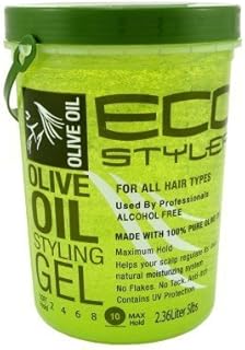 Eco Styler Styling Gel 5 Lb. Olive Oil with Free Nail File by Eco Styler