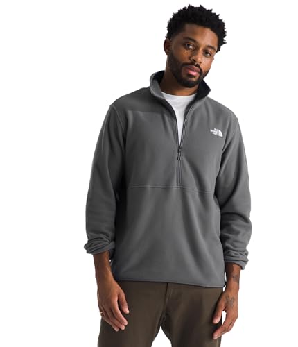 Amazon.com: The North Face Men's Glacier Fleece 1/2 Zip, Smoked