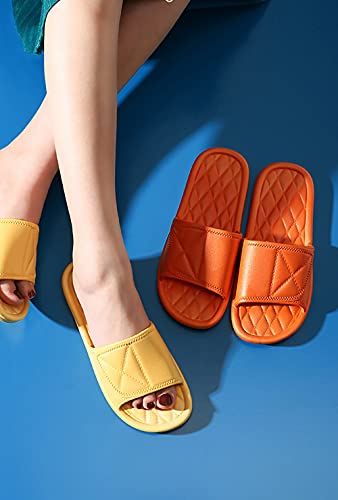 Unisex couple style bathroom indoor home slippers non slip soft comfortable simple slippers3