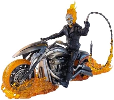 Mezco Toyz One:12 ゴーストライダー Mezco Toyz | Marvel's Ghost Rider and Hell Cycle Set (One:12