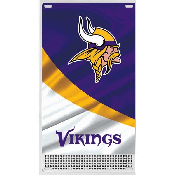 Skinit Decal Gaming Skin Compatible with Xbox Series S Bundle - Officially Licensed NFL Minnesota Vikings Design