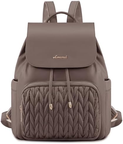 LOVEVOOK Rucksack Damen Klein, Elegant Cityrucksack Kleiner Tagesrucksack | Wasserdicht Damenrucksack Rucksacktasche Mini Casual Backpack Women Modern für Freizeit Reisen Schule Ar