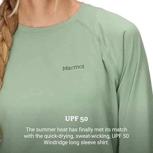 Image of MARMOT Women's Windridge Moisture Wicking, Breathable, UPF 50 Long Sleeve Shirt