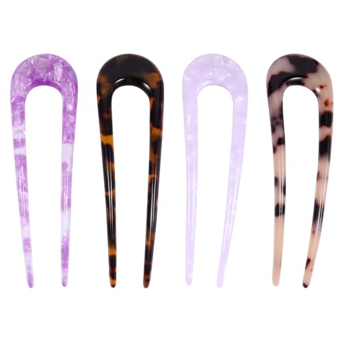 Pinzas pelo de acetato que no rompen el cabello, sujeción firme sin dolor ni tirones