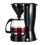 QJRGUY Electric Coffee Pot with Filter Drip Brewing Hot Brewer Boiled Tea Kettle Making Machine