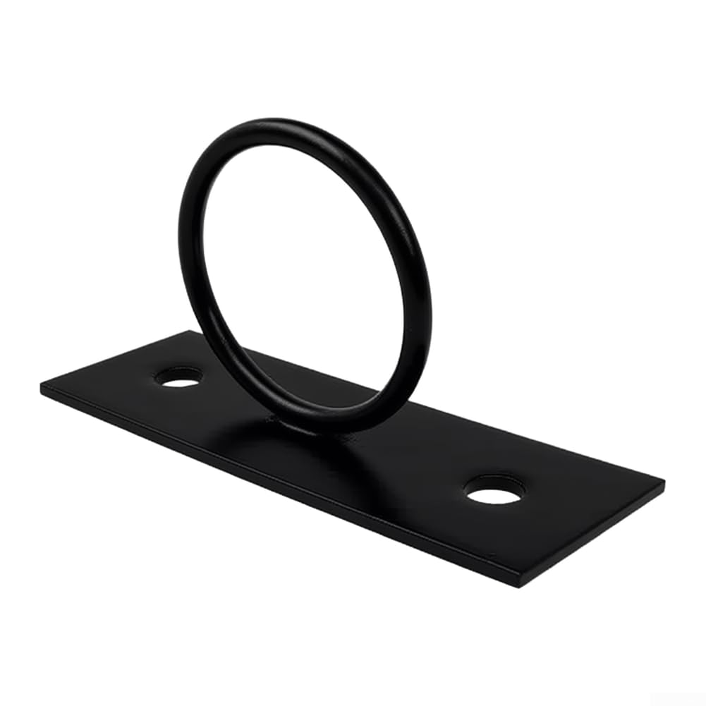Gancho de para techo para Cuerda 4pcs Negro Gancho de para techo