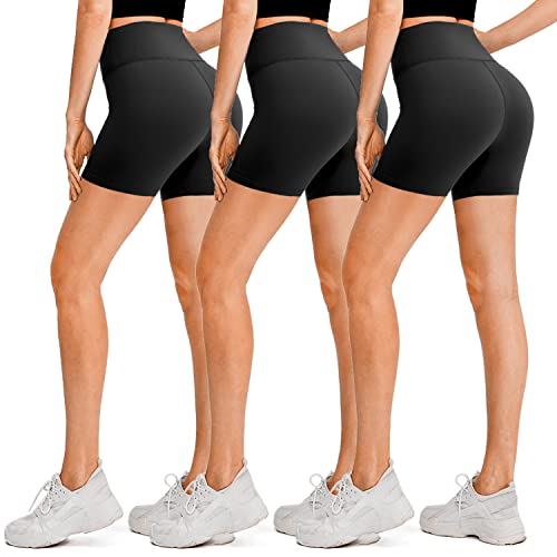 DHSO short vélo femme 5" taille haute spandex