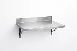 Prateleira Inox 40cm X 26cm Inoxidavel Industrial - Prateado
