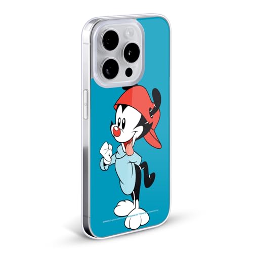 Funda de gel Apple iPhone 15 Plus carcasa Wakko Animaniacs silicona transparente trasera 2