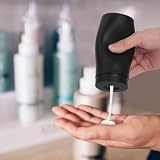2 sztuki 240 ml dozownik płynu do mycia naczyń z silikonu (czarny)