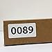 1-1000 Consecutive Number Inventory Labels Stickers Sheets, 1.5