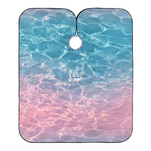 Capa de barbería impermeable para corte de pelo 55 x 65 pulg miniatura 1
