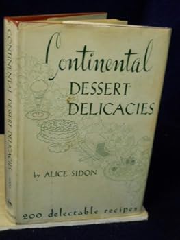 Hardcover Continental Dessert Delicacies Book