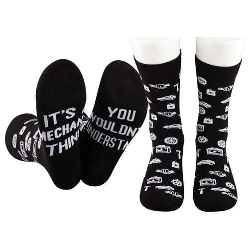 Calcetines para entusiastas del coche regalo original mecánico