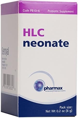 Pharmax HLC Neonate | Supports Healthy Gut Flora in Young Children | 0.2 Ounces