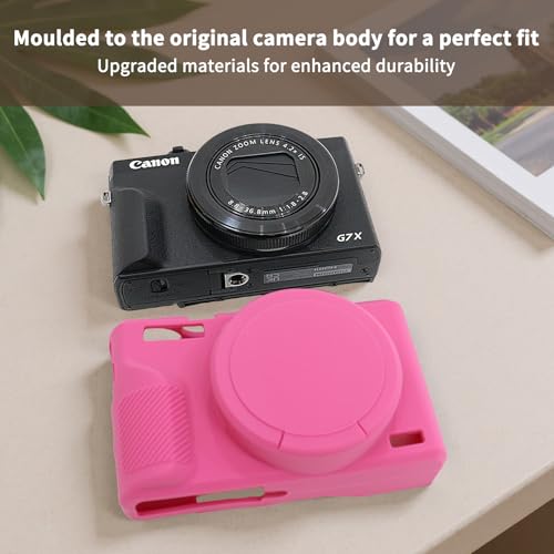 Funda para cámara Canon Powershot G7 X Mark III con protector miniatura 5