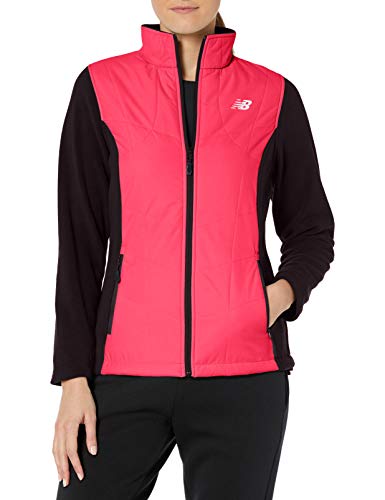 New Balance - Outdoors Fleece Mock Neck with Overlay Outerwear