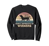 Photo Gallery facilmente distratto da wieners retro pets lover wiener dog felpa Photo Gallery facilmente distratto da wieners retro pets lover wiener dog felpa
