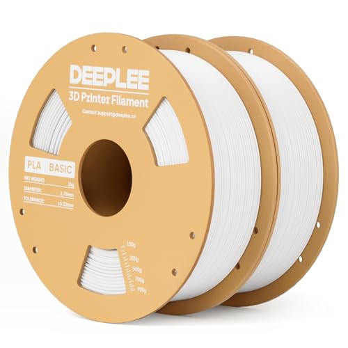 Image of PLA Basic 1.75mm 3D Printer Filament White 2KG