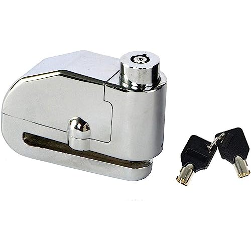 Vetrineinrete® Blocca disco antifurto con allarme sonoro sirena per ruote