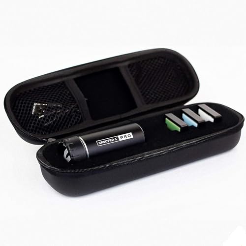 Spectro 1 Pro Spectrophotometer Paint Color Matching Tool with Charging Cable & Carrying Pouch, Portable Color Reader, Colorimeter Spectrometer Color Sensor, Paint Scanner & Color Meter for Designers