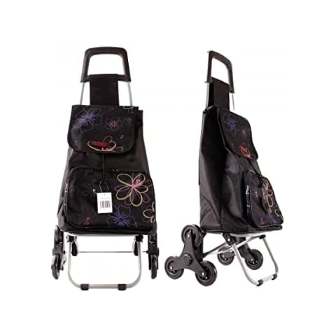 Lorenz 6-Wheeled Floral Shopping Trolley Cover