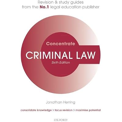 Criminal Law Concentrate