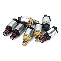 Magnetventil für Getriebeschaltsteuerung, Getriebe und Teile 7-teiliges Magnetventil-Set für Automatikgetriebe 6T40 Passend für Lacrosse