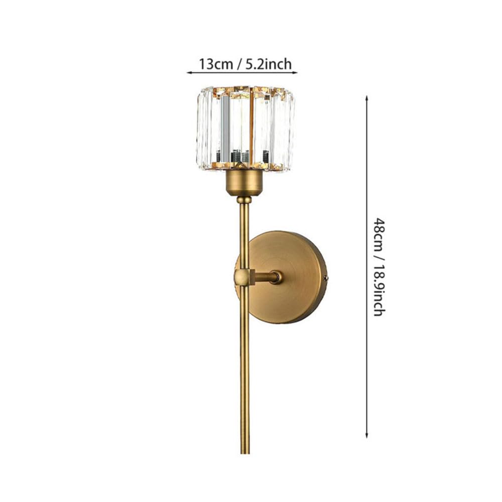 Amerykańska minimalistyczna lampka nocna LED do sypialni, nordycka lampa ścienna do korytarza w salonie, z kutego żelaza, odpowiednia do łazienki na schodach, hotelu lub firmy, oprawa oświetleniowa.
