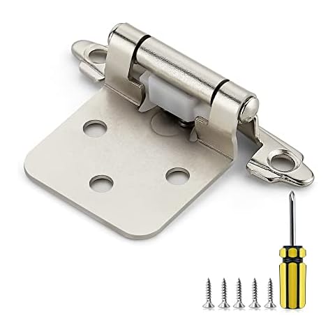 Ravinte Satin Nickel Cabinet Door Hinges Cover
