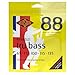 Rotosound RS885LD Black Nylon Flatwound 5 String Bass Guitar Strings (65-135)
