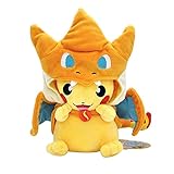 Fashtume Anime Plushies Toys Pillow Plush Toy, Unisex, with Smiley face and Cape, 8 inches (Yellow)