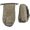 Bolsa de dormir impermeable ultraligera con tecnología reflectante térmica, 70D Ripstop Nylon, color verde militar miniatura 7