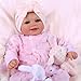 BABESIDE Reborn Baby Dolls Silicone Full Body Sunny - 17 Inch Cute Soft Realistic Baby Doll Poseable Smiling Real Life Baby Dolls with Complete Accessories for 3+ Years Old Gifts, Pretend Play